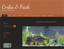 Tablet Screenshot of corbisfrick.com